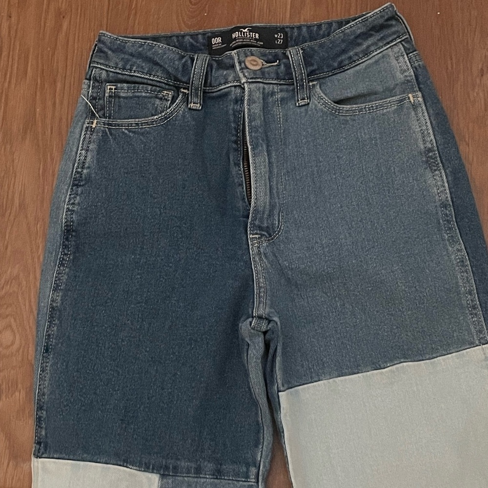 Hollister jeans patchwork